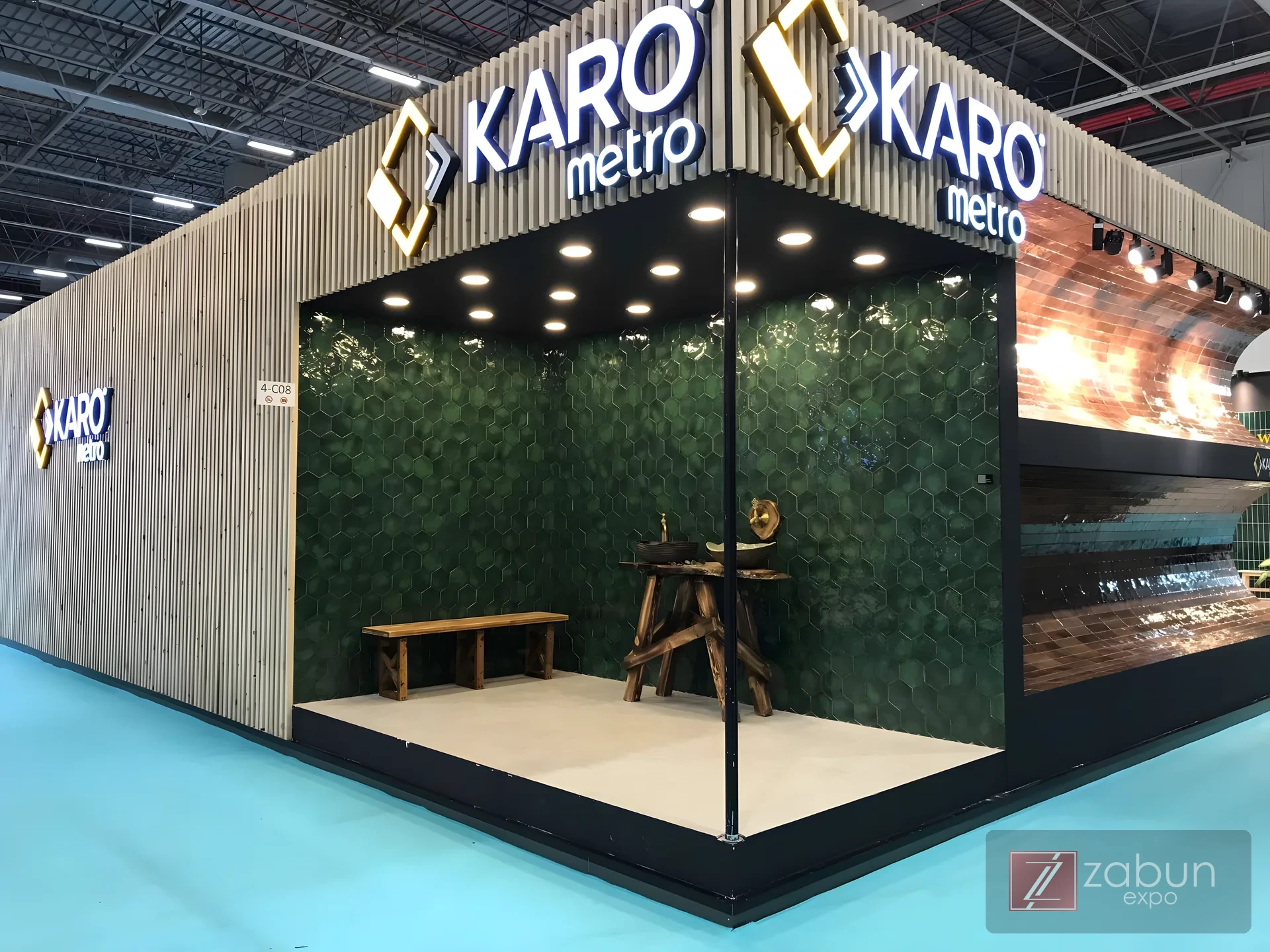 Karo Metro fuar standı - Unicera 2022 İstanbul